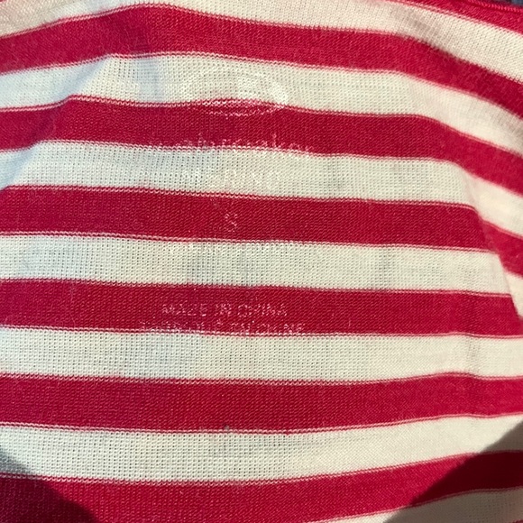 Icebreaker Tech Lite Short Sleeve V Stripe Sz S - Picture 5 of 5